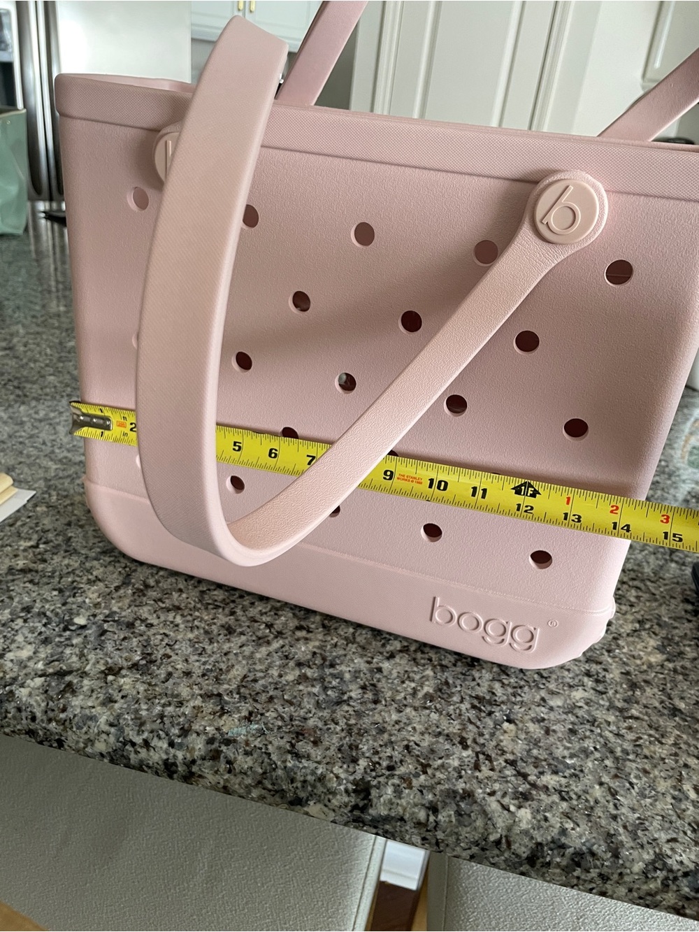 BOGG BAG Pink Perforated Tote - Picture 3 of 6
